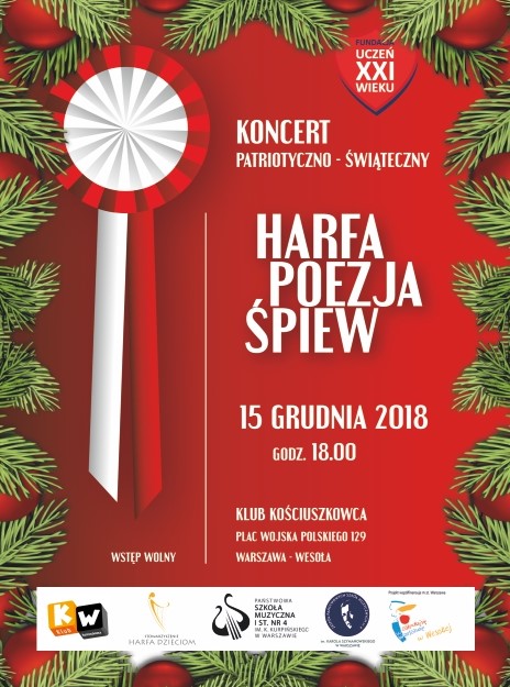 , KONCERT patriotyczno-świąteczny „Harfa, poezja, śpiew”